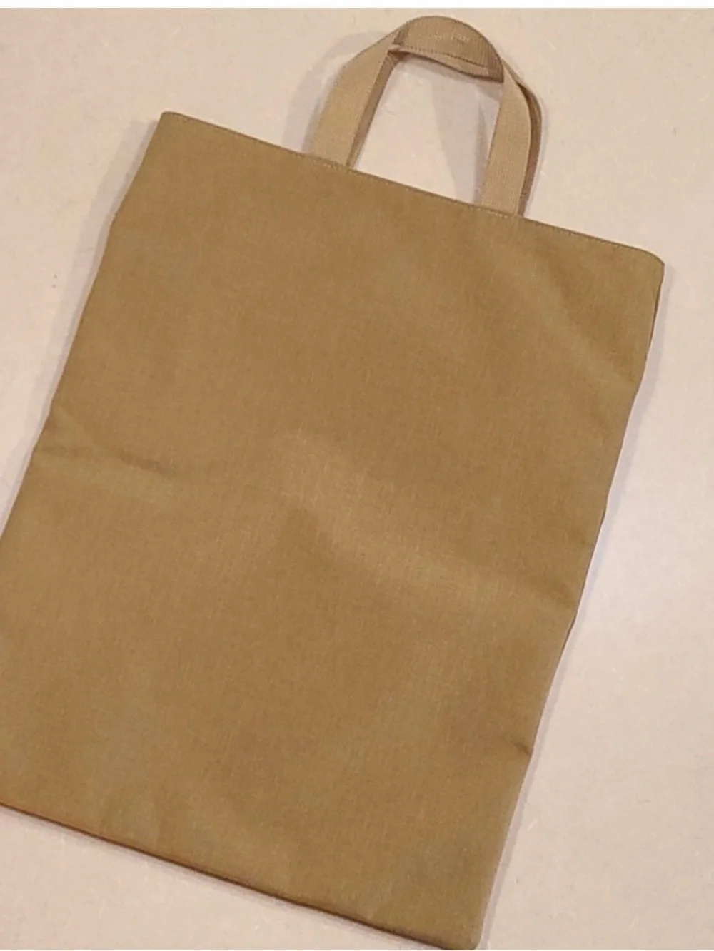 Everlane Men's Caramel Canvas Laptop Bag